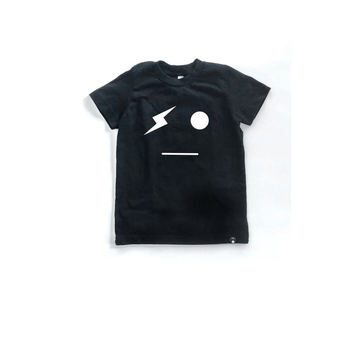 Wink tee - Black and white