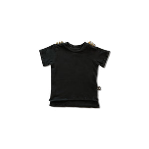 Spike Tee – Black and Gold