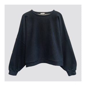 Boxy sweatshirt - midnight